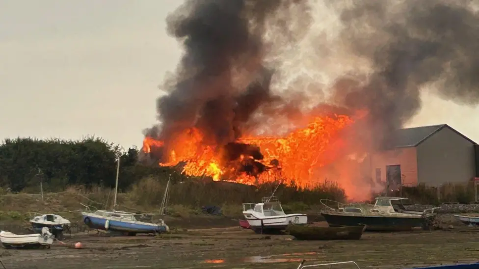 5th Exmouth Scout Hut Fire, August 2025
