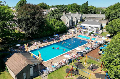Outdoor Swimming Pool at Atlantic Reach