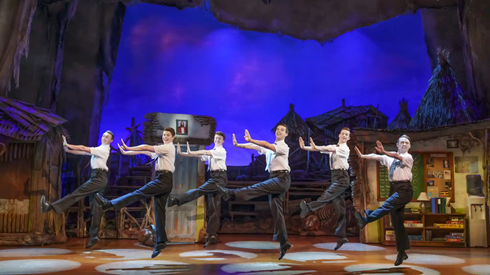 Photo of the Book of Mormon Musical being performed